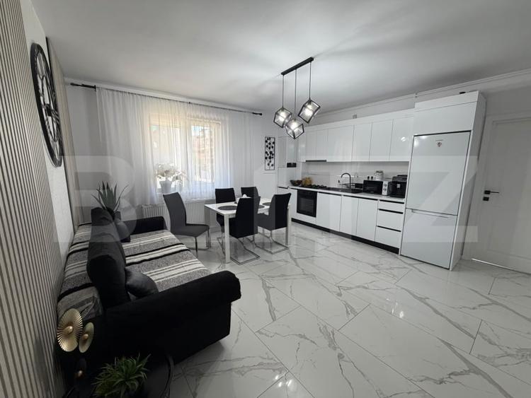 Apartament cu 3 camere semidecomandat, mobilat în Florești — fotografia 2