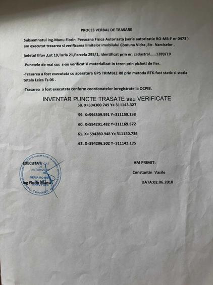 Spațiu comercial, în Vidra
