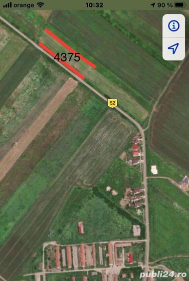 Teren de 4375 mp, în Pișchia