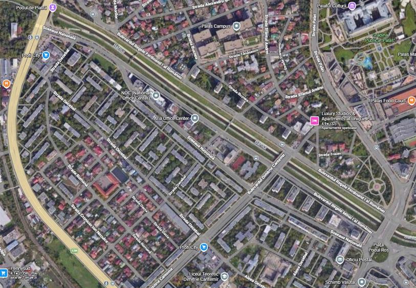 Garsonieră decomandată în Podul de Piatră