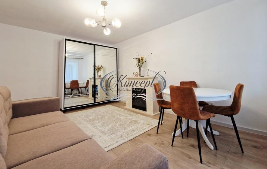 Apartament cu 2 camere decomandat, mobilat în Mănăștur