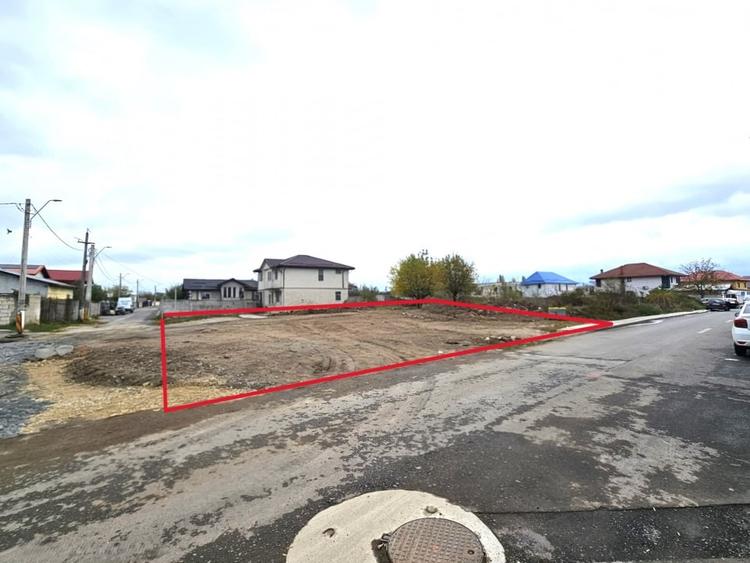 Teren Construcții intravilan de 1269 mp, în Ștefăneștii de Jos