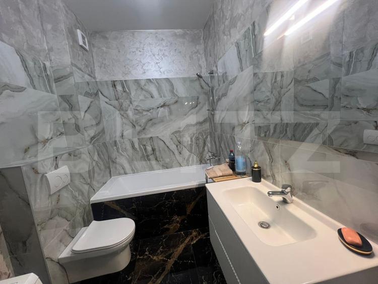 Apartament cu 2 camere semidecomandat, mobilat în Florești