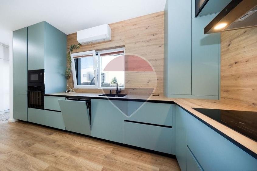 Apartament cu 2 camere, mobilat în Sânpetru