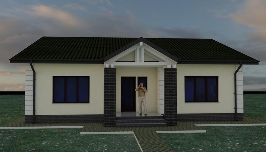 Casă individuală cu 4 camere cu Teren 605 Mp în Vânători
