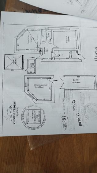 Apartament cu 2 camere decomandat în Central
