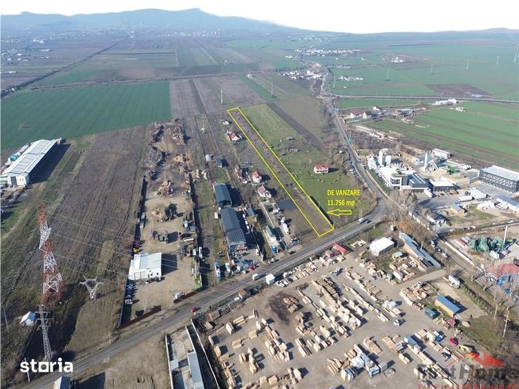 Teren de 11756 mp, în Vest