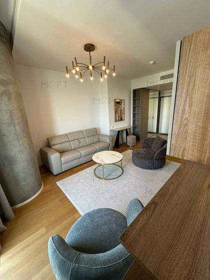 Apartament cu 2 camere semidecomandat, mobilat în Floreasca