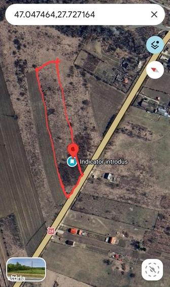 Teren de 15000 mp, în Schitu Duca