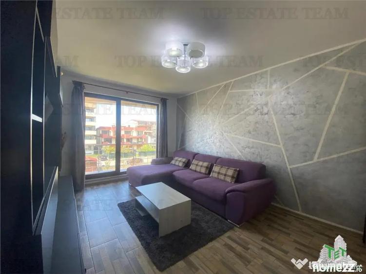 Apartament cu 2 camere decomandat, mobilat în Central
