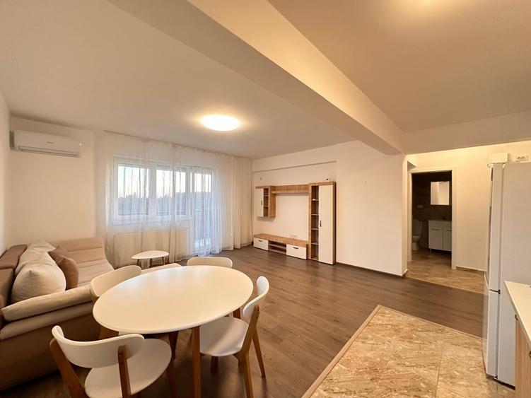 Apartament cu 2 camere semidecomandat, mobilat în Metalurgiei
