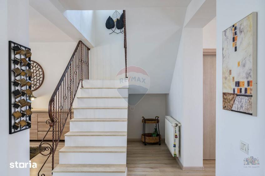 Pipera | 4 camere | semineu + piatra naturala | bucatarie eleganta - 15