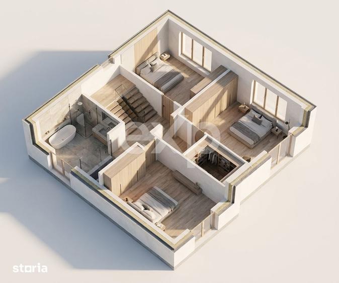 Casă cu 4 camere cu Teren 270 Mp în Trivale