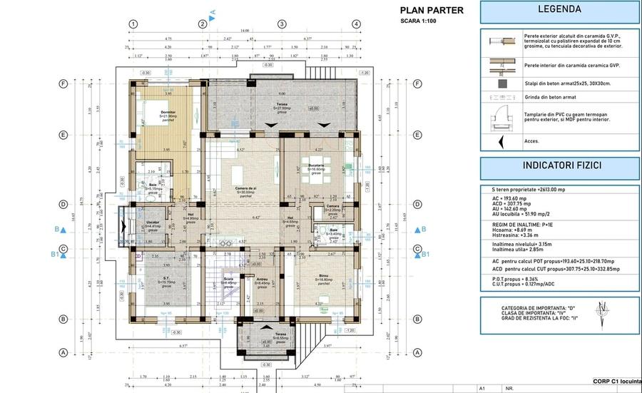 Casă cu 8 camere cu Teren 108 Mp în Central