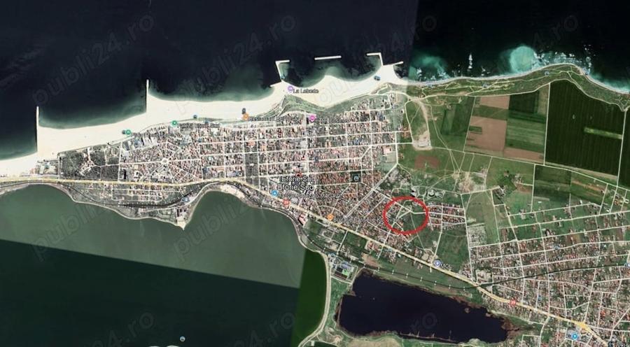Teren de 910 mp, în Eforie