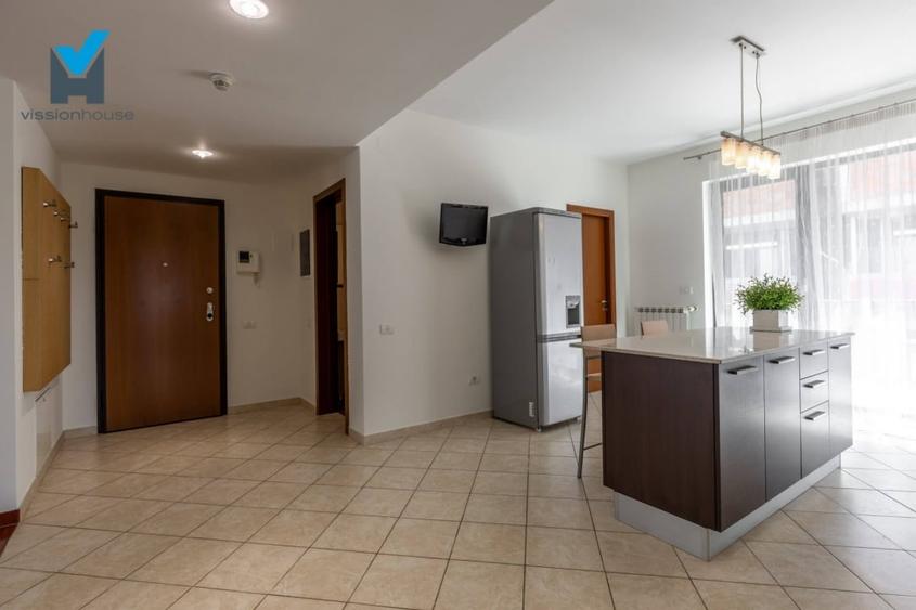 Apartament cu 3 camere decomandat, mobilat în Herăstrău