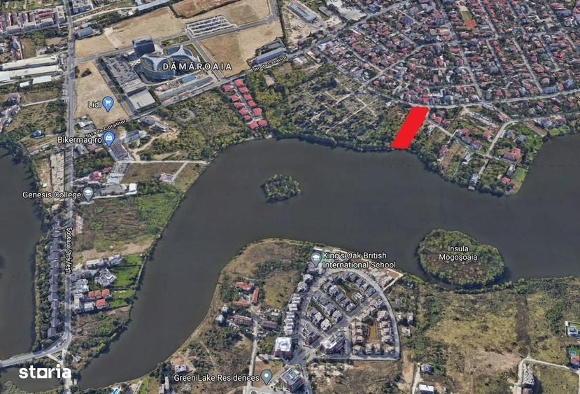 Teren 2041 mp deschidere lac Grivita 20 m - 3
