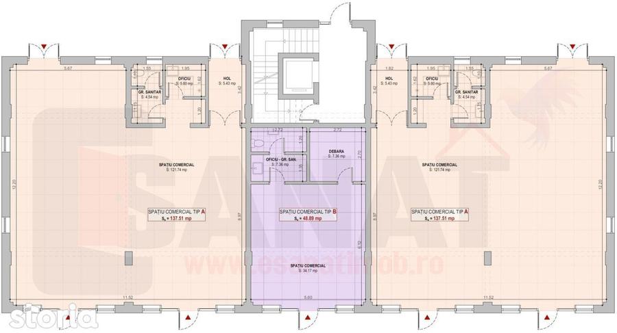 Spațiu comercial, de 49 mp, în Terezian