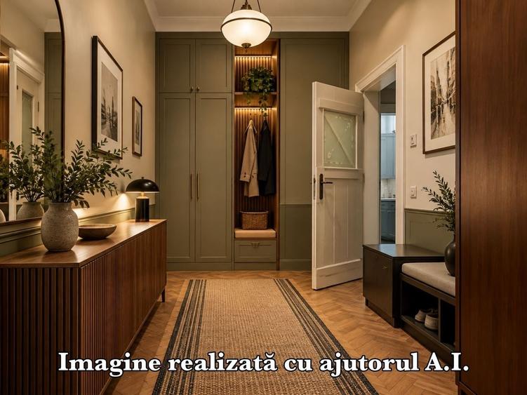 Apartament cu 2 camere semidecomandat în Central