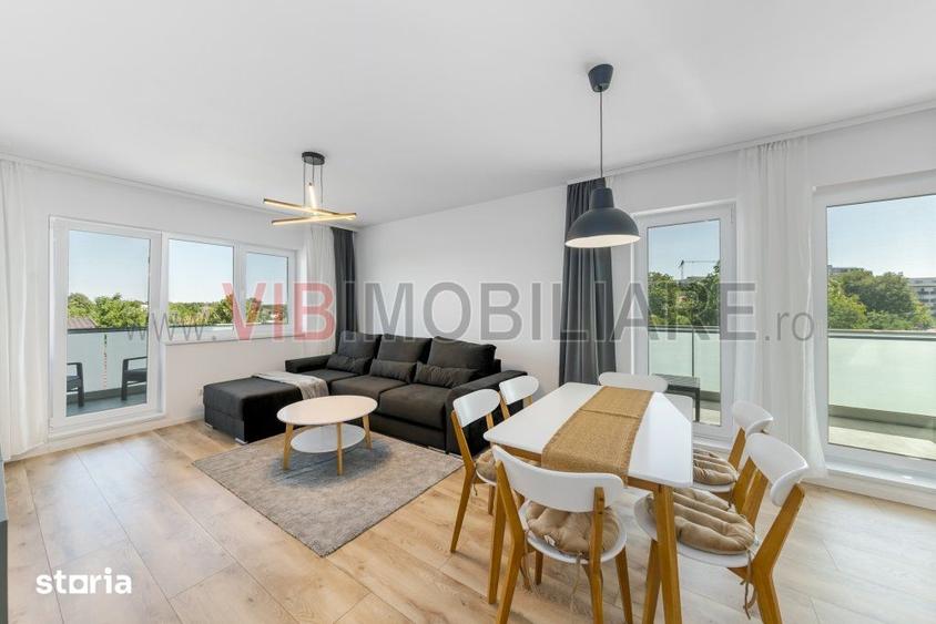 Apartament cu 3 camere, mobilat în Străulești