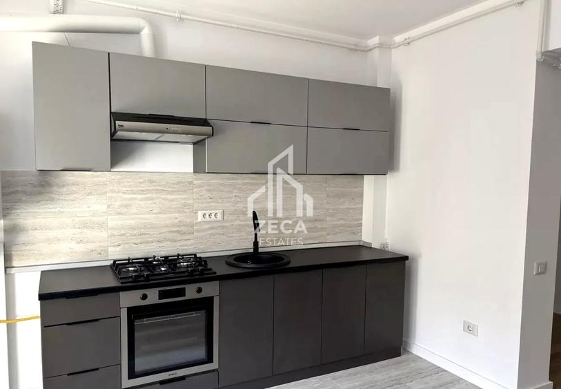 Apartament cu 2 camere semidecomandat, mobilat în Popești-Leordeni