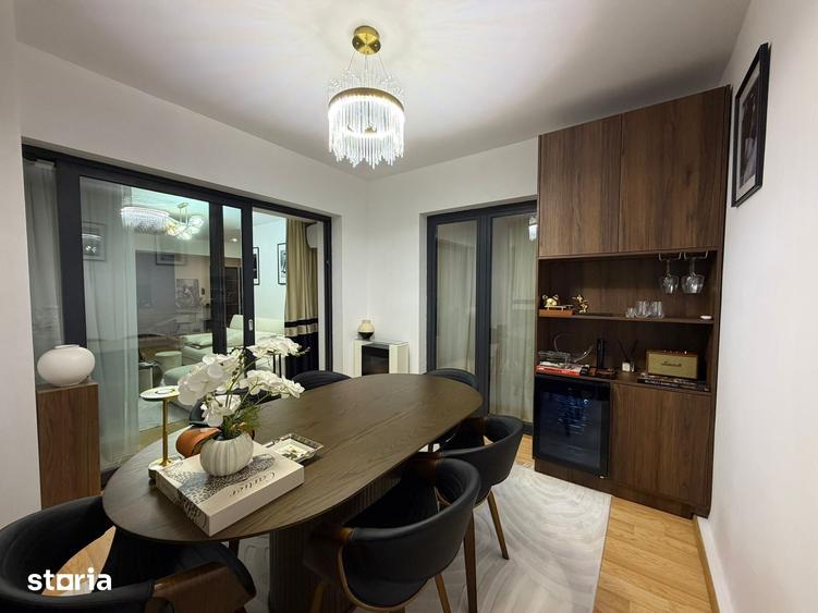 Apartament cu 3 camere, mobilat în Pipera