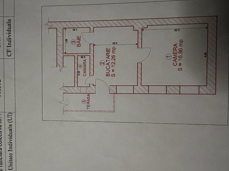 Garsonieră semidecomandată în Central