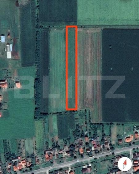 Teren agricol extravilan de 5400 mp, în Exterior Vest