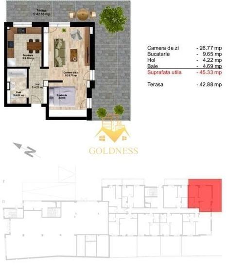 2 camere cu gradina proprie Central. Bloc 2021. Zona UBB Drept! - 1