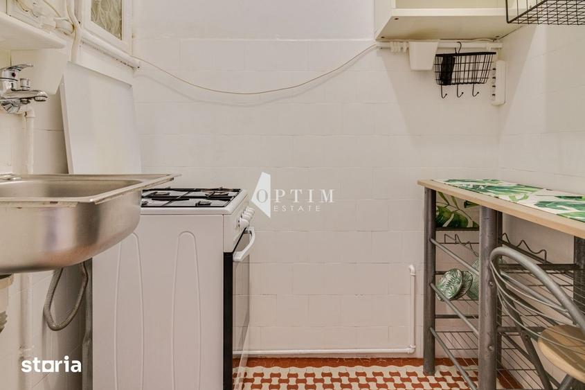 Apartament cu 2 camere, mobilat în Cișmigiu