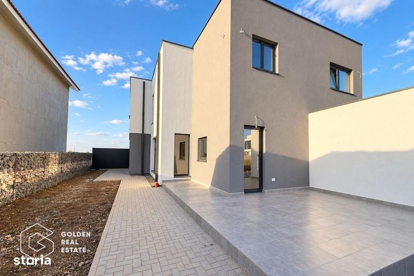 Duplex in Sacalaz, Unitate complet finisata, 108,9 mp utili - 4