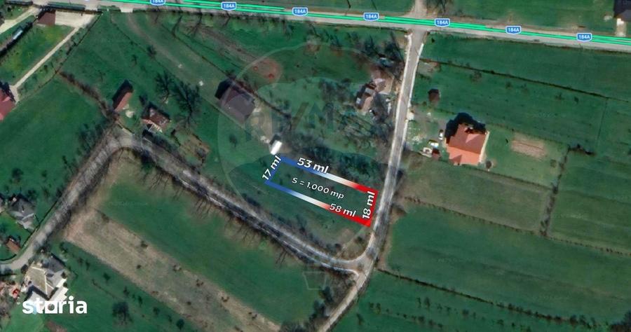 Teren de 1000 mp, în Dumbrăvița