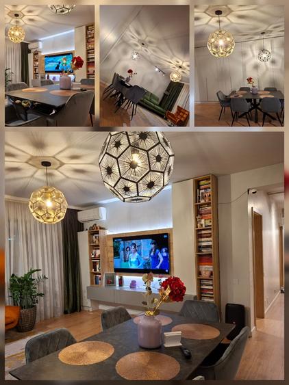 Apartament cu 3 camere decomandat, mobilat în Nord