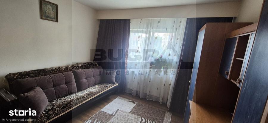 Apartament 2 camere, 50 mp + balcon, etaj intermediar, zona Plopilor - 1