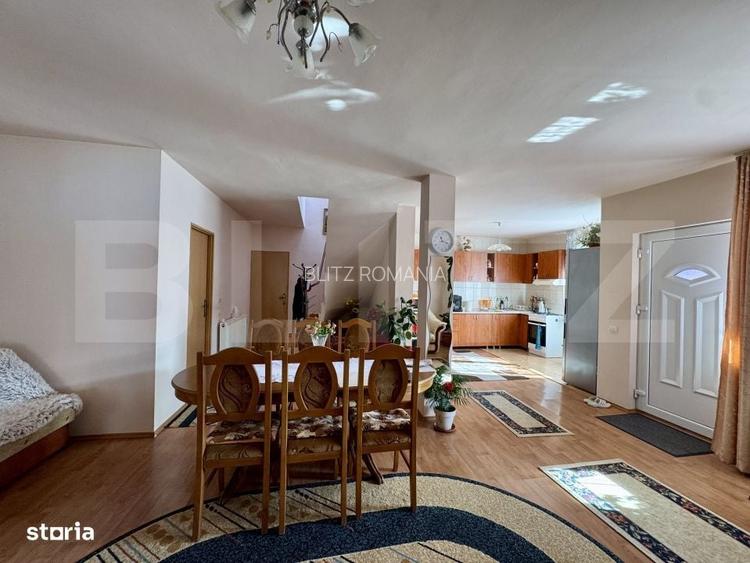 Vand casa 120 mp - 600 mp teren - individuala - Corunca