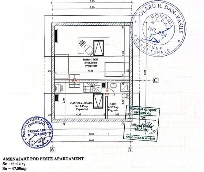 Apartament cu 3 camere decomandat în Păcurari