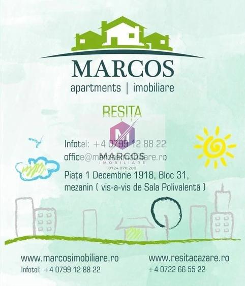 Apartament cu 2 camere semidecomandat în Cuptoare (Reșița)