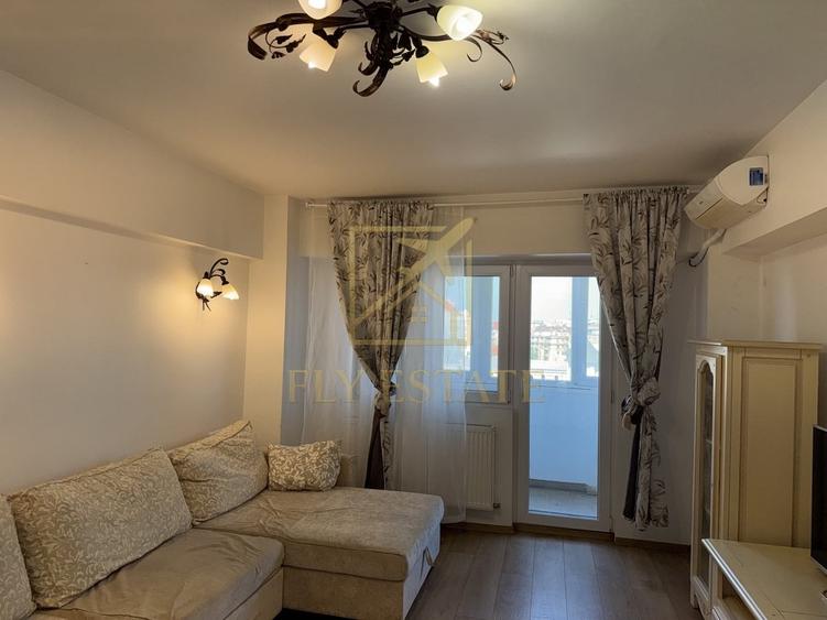 Apartament cu 2 camere decomandat, mobilat în Universitate