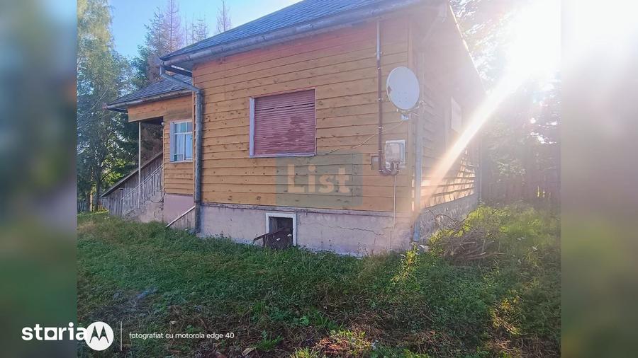 Casă cu 2 camere cu Teren 800 Mp în Beliș