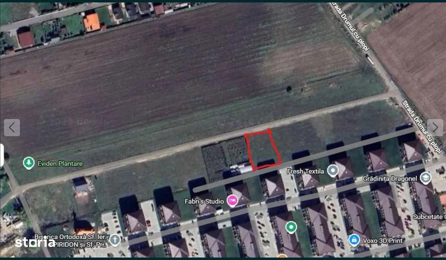 Teren de 1183 mp, în Sânpetru