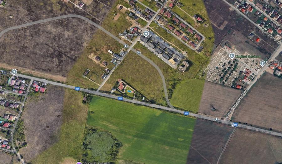 Teren Construcții intravilan de 44069 mp, în Cernica