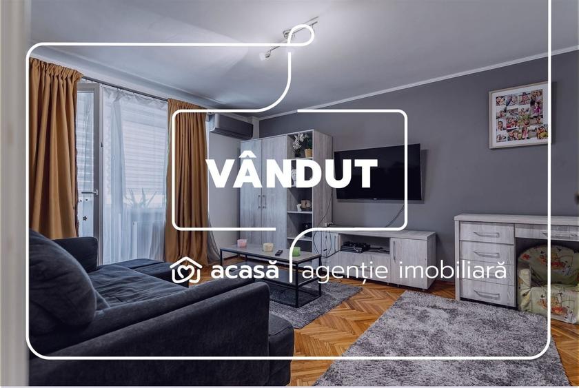 Apartament cu 2 camere decomandat, mobilat în Central