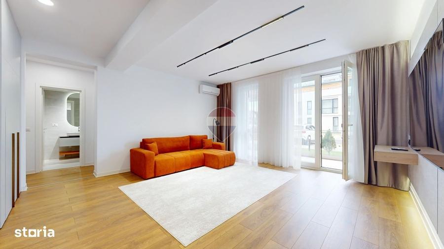 Apartament cu 2 camere semidecomandat în Central
