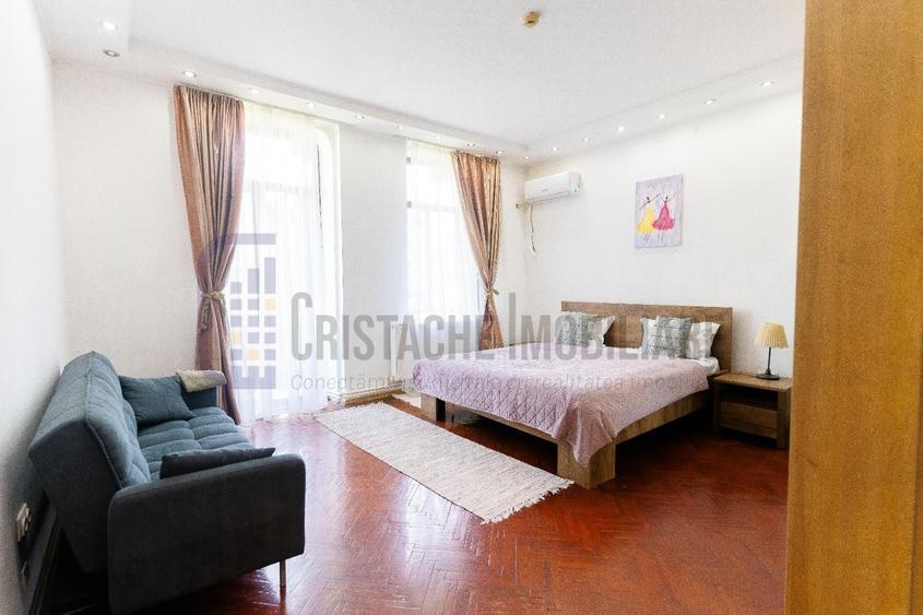 Apartament cu 6 camere circular, mobilat în Cișmigiu