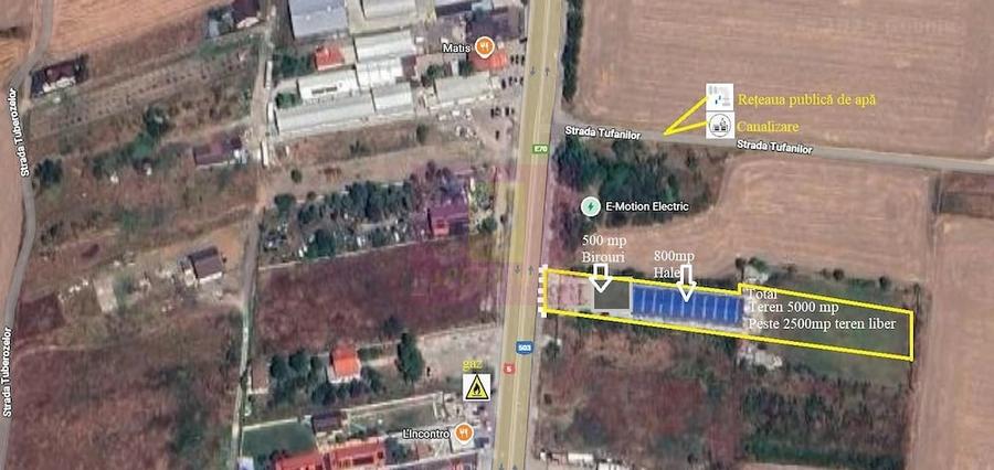 Spațiu comercial, de 1,250 mp, în 1 Decembrie