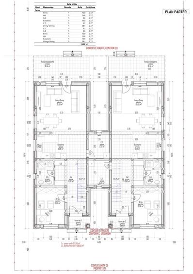 Duplex cu 5 camere cu Canalizare în Ghiroda