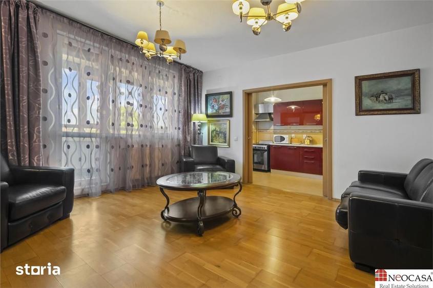Apartament cu 2 camere, mobilat în Calea Victoriei