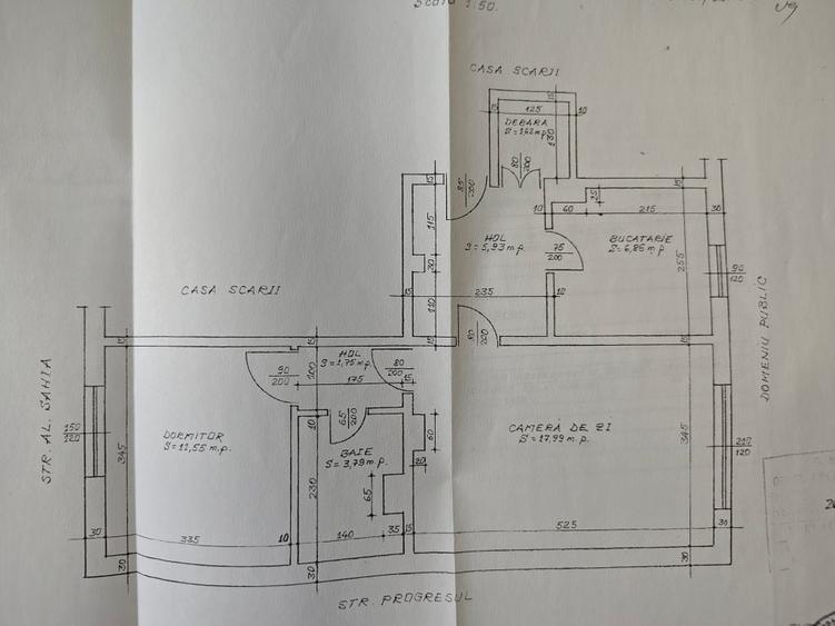 Apartament cu 2 camere semidecomandat în Orizont