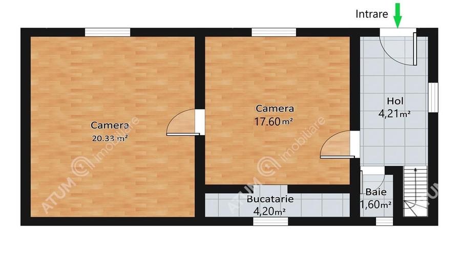Spațiu comercial, de 48 mp, în Valea Aurie