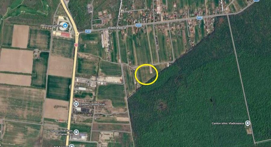 Teren Construcții intravilan de 4590 mp, în Snagov